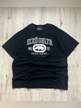 Vintage Y2K Ecko Unltd Classic T-Shirt Mens XL Hip Hop Grunge Skater Logo